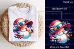 Funny Santa Claus 4th of July Clipart Bundle - CraftNest - Digital Crafting and Art