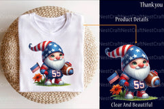 Adorable American Football Gnomes Clipart Bundle 4 - CraftNest - Digital Crafting and Art
