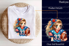 American Football Kid Clipart Bundle - CraftNest - Digital Crafting and Art