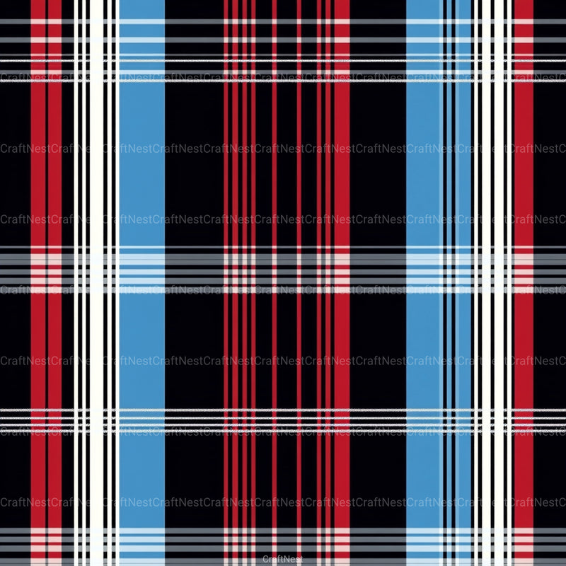 Stripes & Plaids Seamless Pattern Digital Paper - CraftNest - Digital Crafting and Art