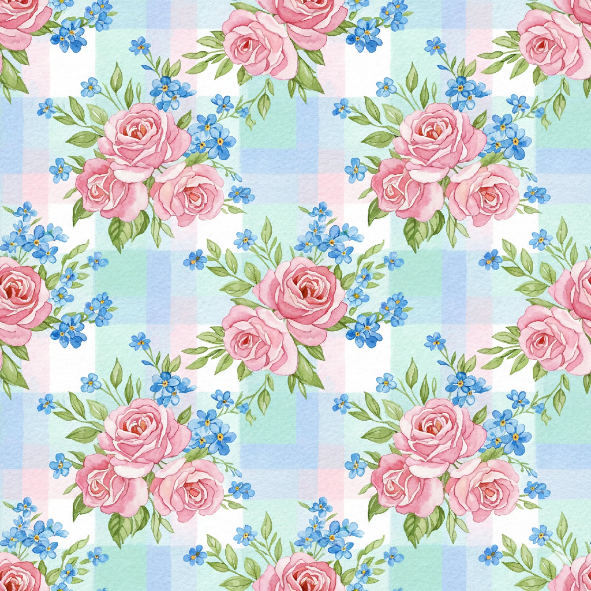 Pink Peonies Seamless Pattern Digital Paper - CraftNest - Digital Crafting and Art