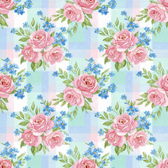 Pink Peonies Seamless Pattern Digital Paper - CraftNest - Digital Crafting and Art