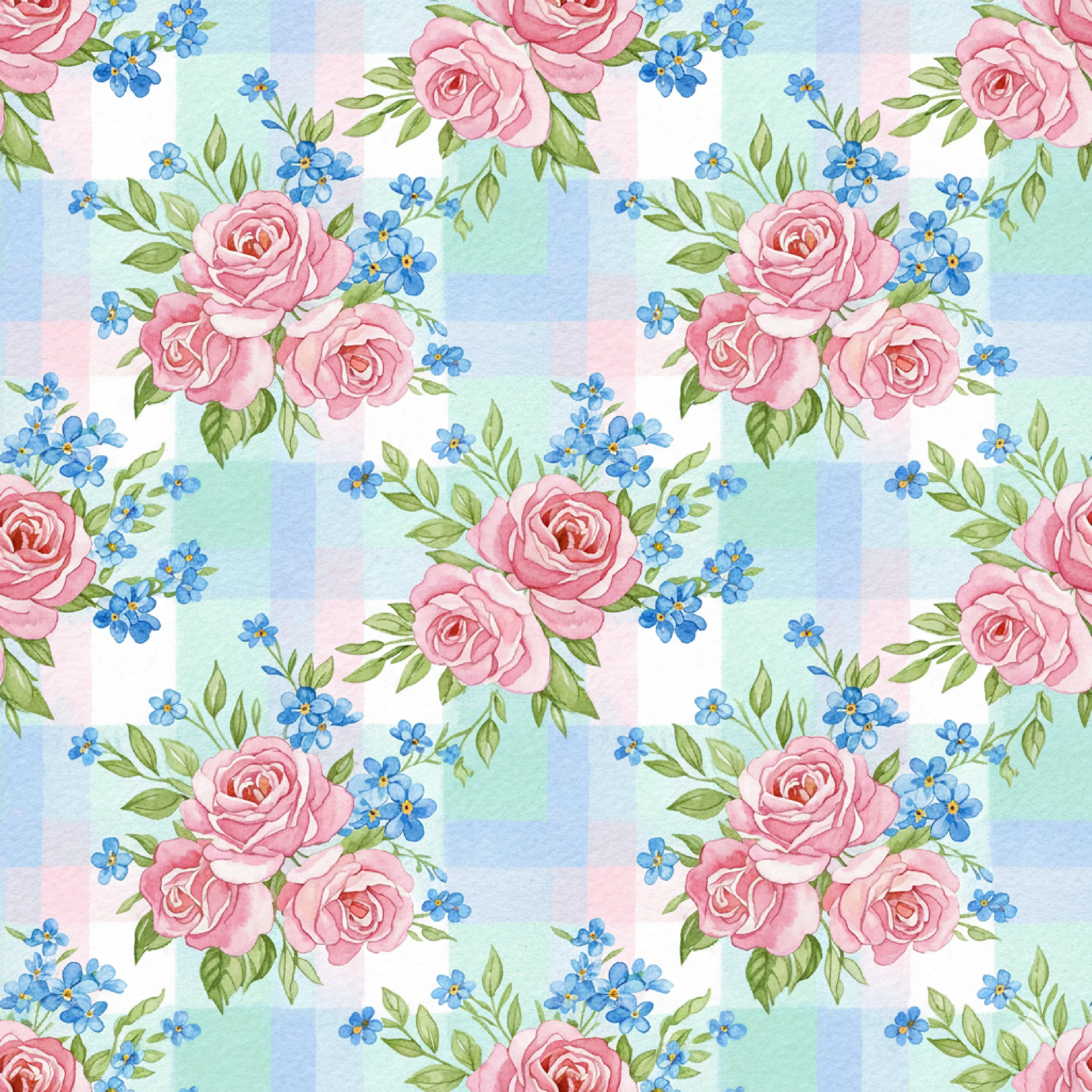 Pink Peonies Seamless Pattern Digital Paper - CraftNest - Digital Crafting and Art
