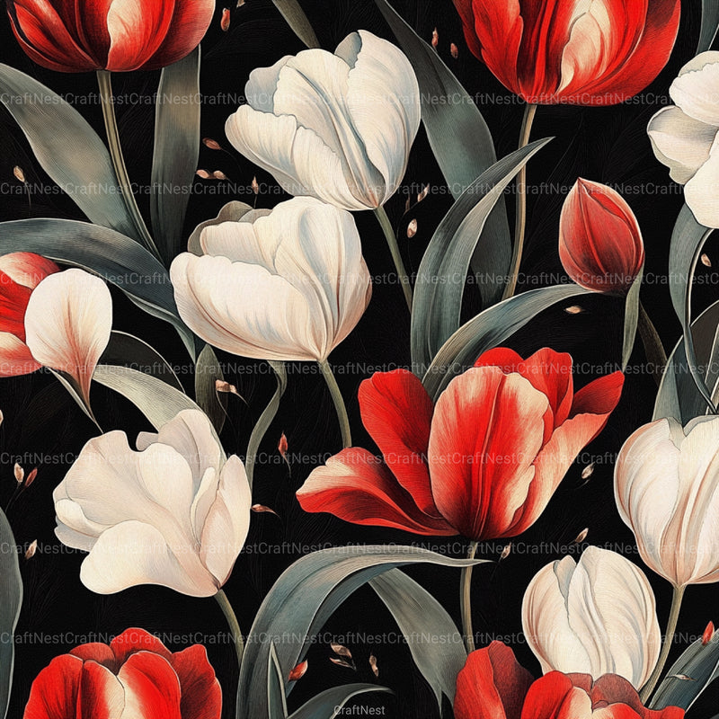Tulipán Luxury Pattern Designs Clipart Bundle - CraftNest - Digital Crafting and Art