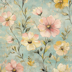 French Shabby Chic Pastel Flower Pattern Clipart Bundle 2 - CraftNest - Digital Crafting and Art