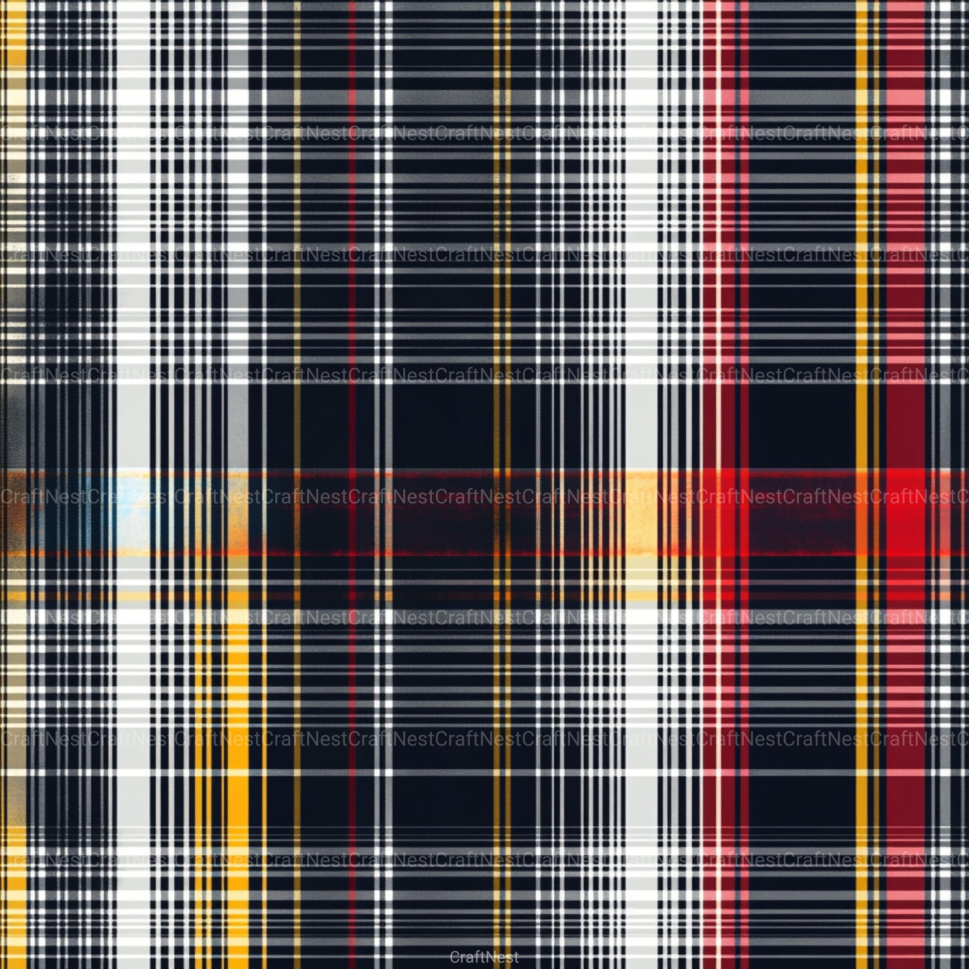 Stripes & Plaids Seamless Pattern Digital Paper - CraftNest - Digital Crafting and Art