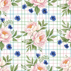 Pink Peonies Seamless Pattern Digital Paper - CraftNest - Digital Crafting and Art