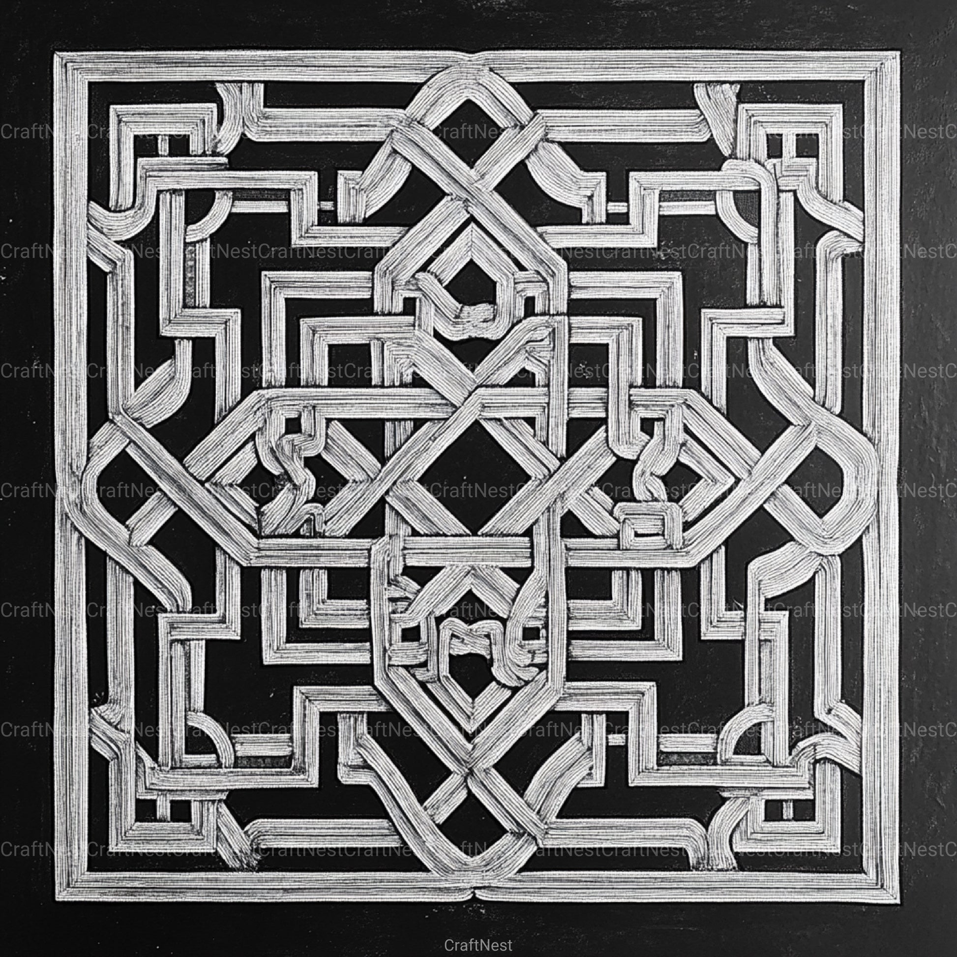 Sacred Geometry Alhambra Patterns Clipart Bundle - CraftNest - Digital Crafting and Art