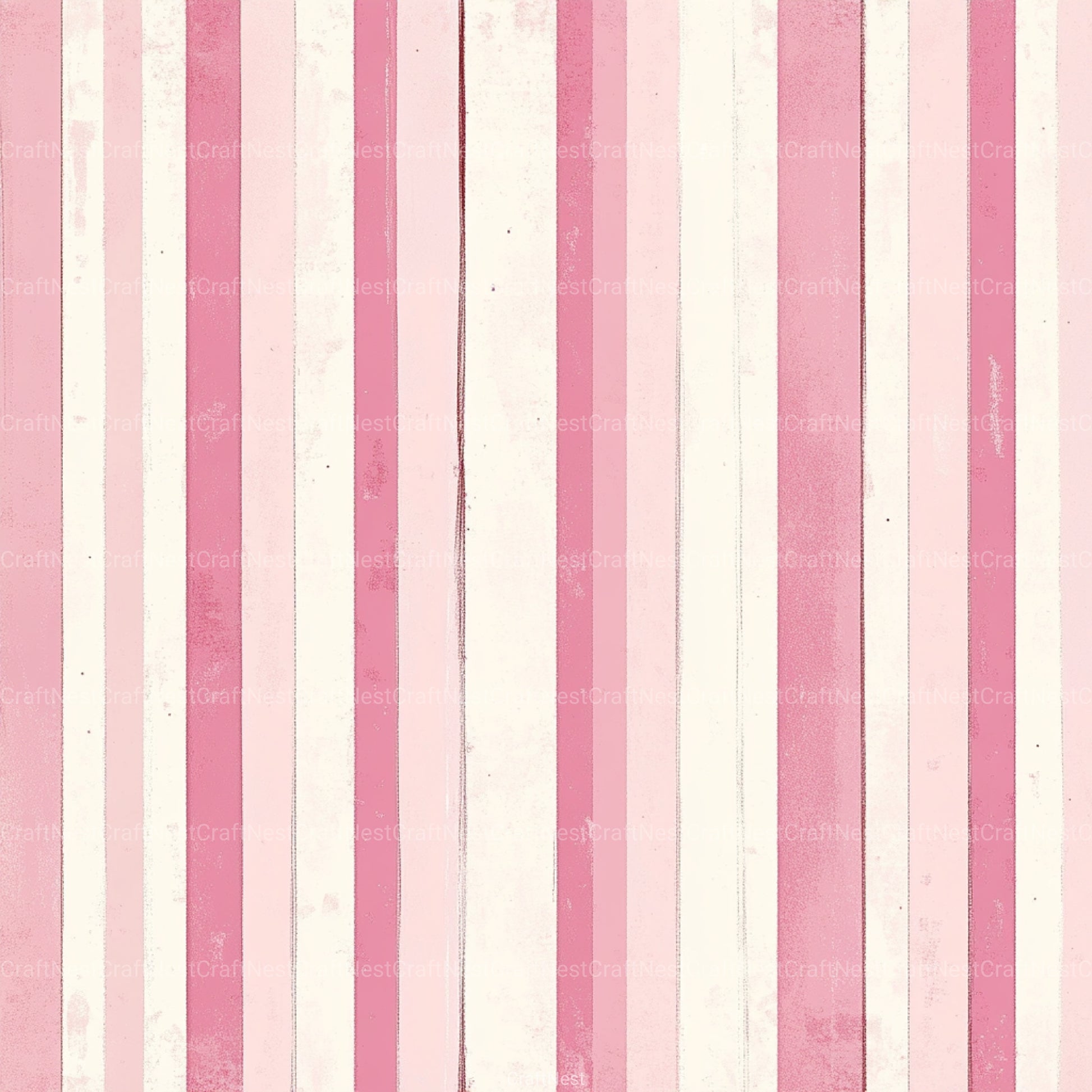 Blush Pink Stripes Pattern Digital Paper - CraftNest - Digital Crafting and Art