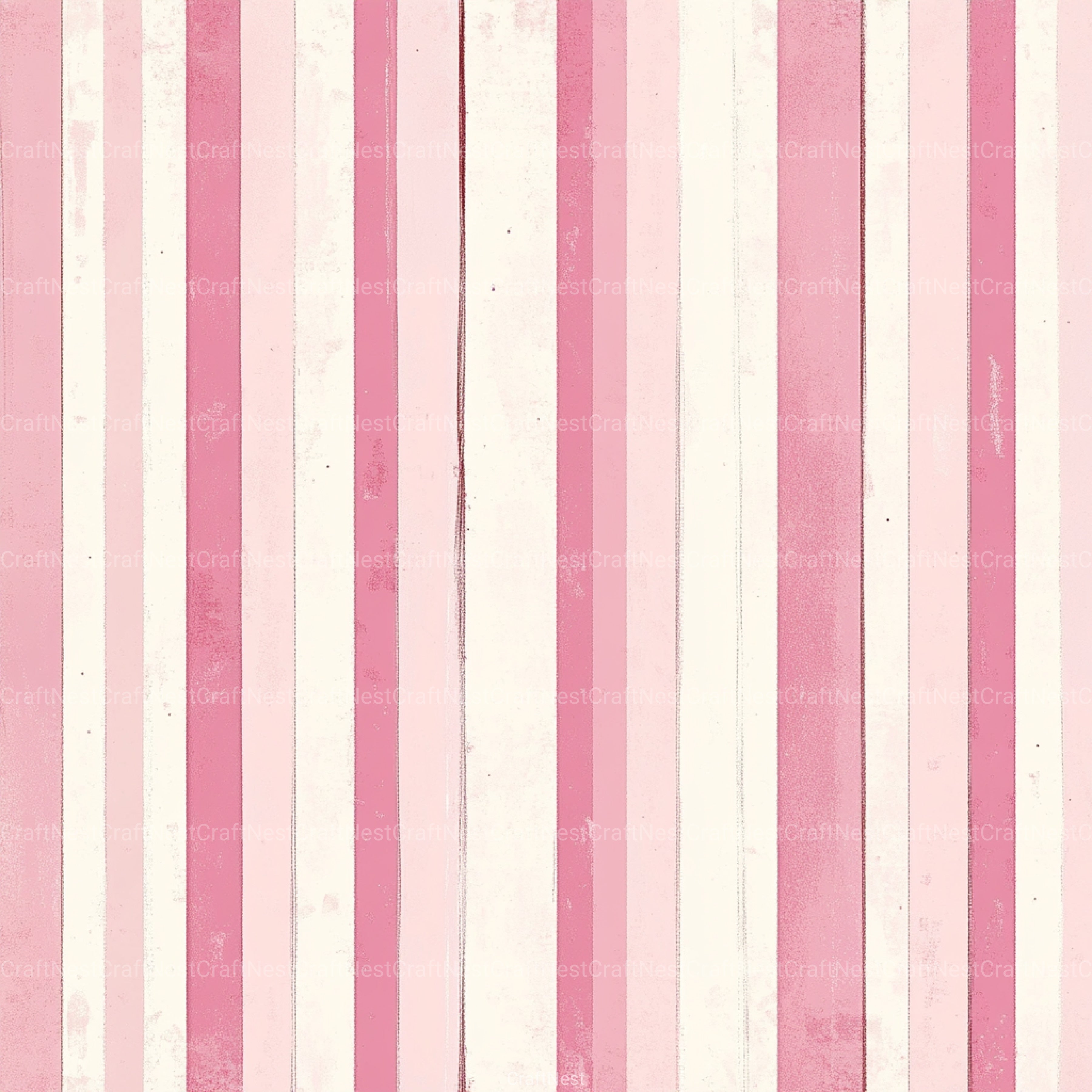 Blush Pink Stripes Pattern Digital Paper - CraftNest - Digital Crafting and Art