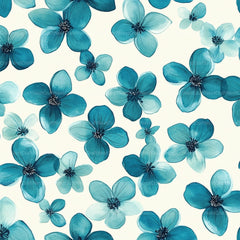 Navy Blue Yellow Cottage Flowers Pattern Clipart Bundle - CraftNest - Digital Crafting and Art