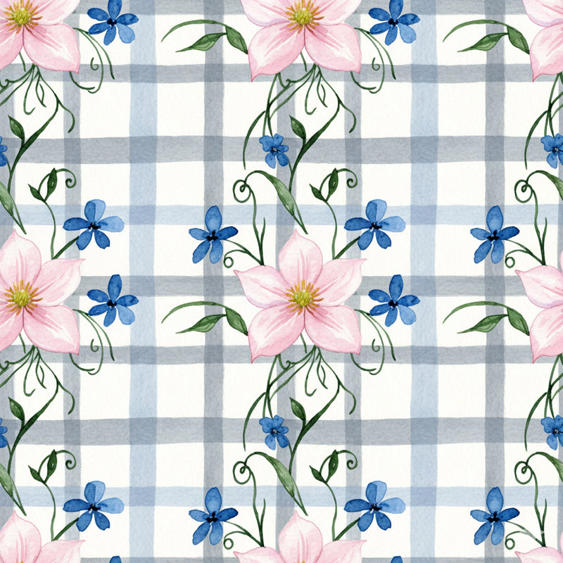 Pink Peonies Seamless Pattern Digital Paper - CraftNest - Digital Crafting and Art