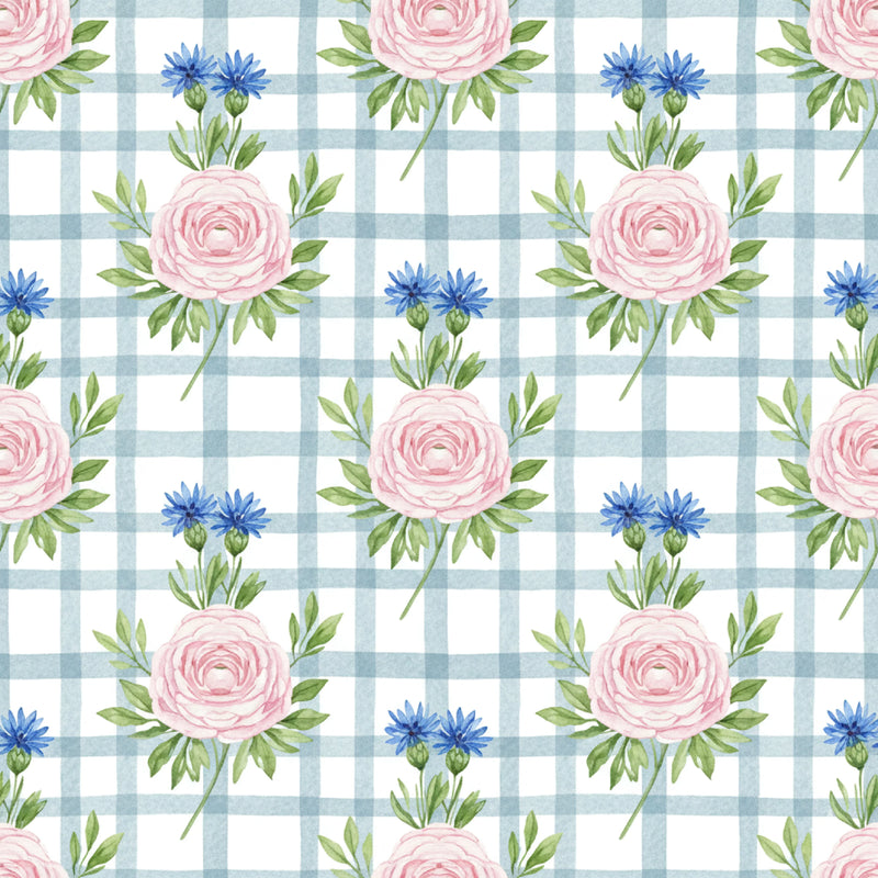 Pink Peonies Seamless Pattern Digital Paper - CraftNest - Digital Crafting and Art