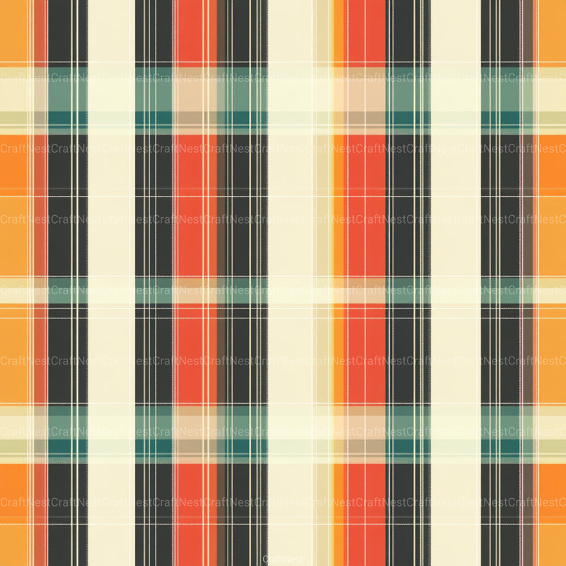 Stripes & Plaids Seamless Pattern Digital Paper - CraftNest - Digital Crafting and Art