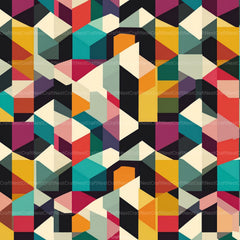 Geometric Seamless Patterns Digital Paper - CraftNest - Digital Crafting and Art