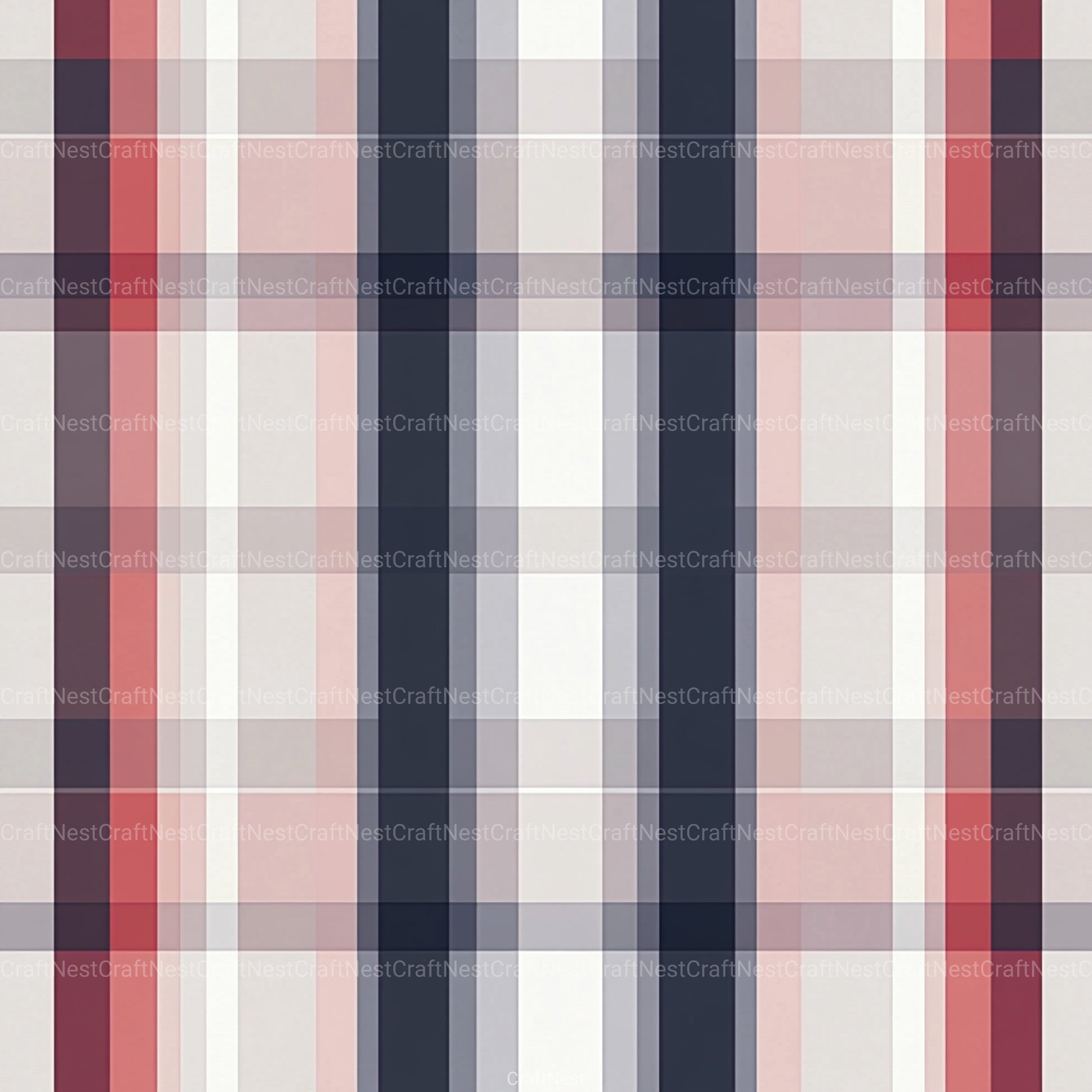Stripes & Plaids Seamless Pattern Digital Paper - CraftNest - Digital Crafting and Art
