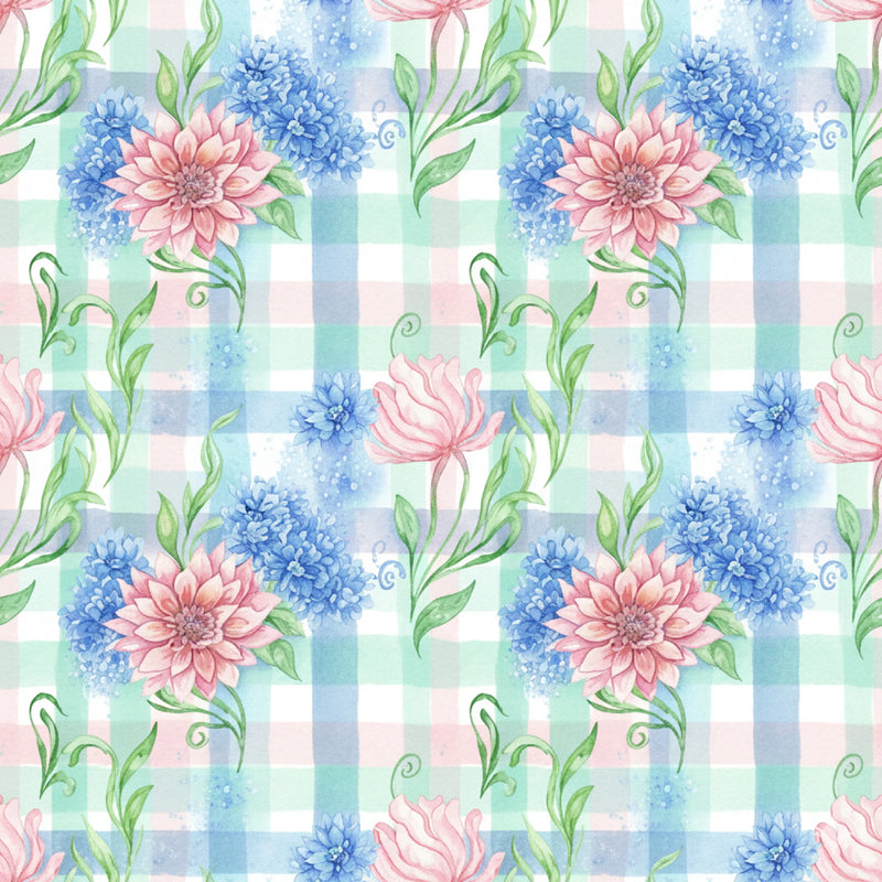 Pink Peonies Seamless Pattern Digital Paper - CraftNest - Digital Crafting and Art