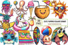 Cute Summer Beach Clipart Bundle