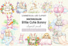 Little Cute Bunny Clipart Bundle