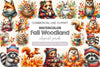 Fall Woodland Clipart Bundle 2