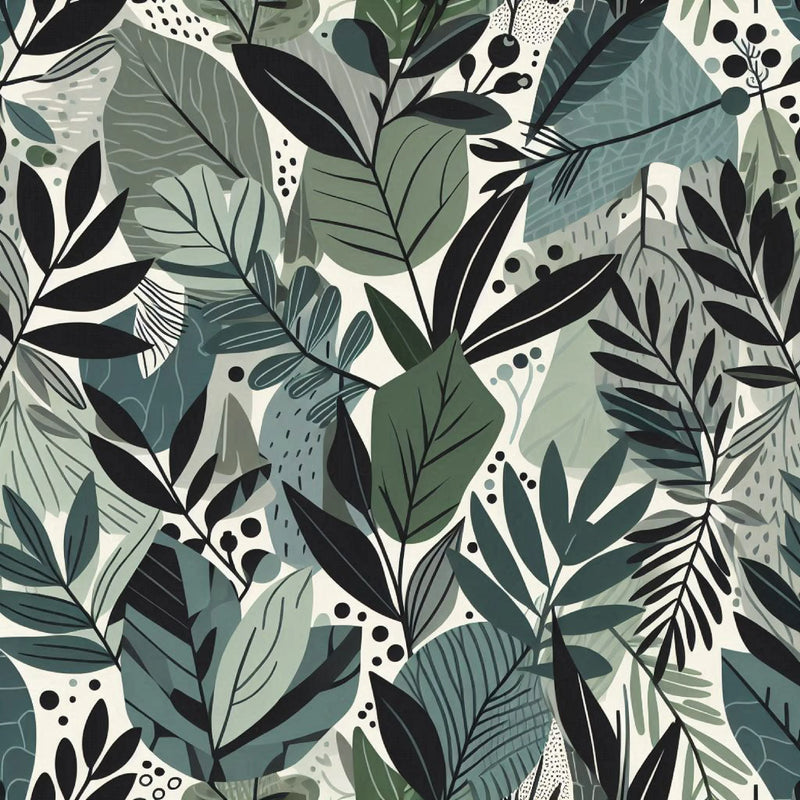 Bold Modern Botanical Pattern Clipart Bundle - CraftNest - Digital Crafting and Art