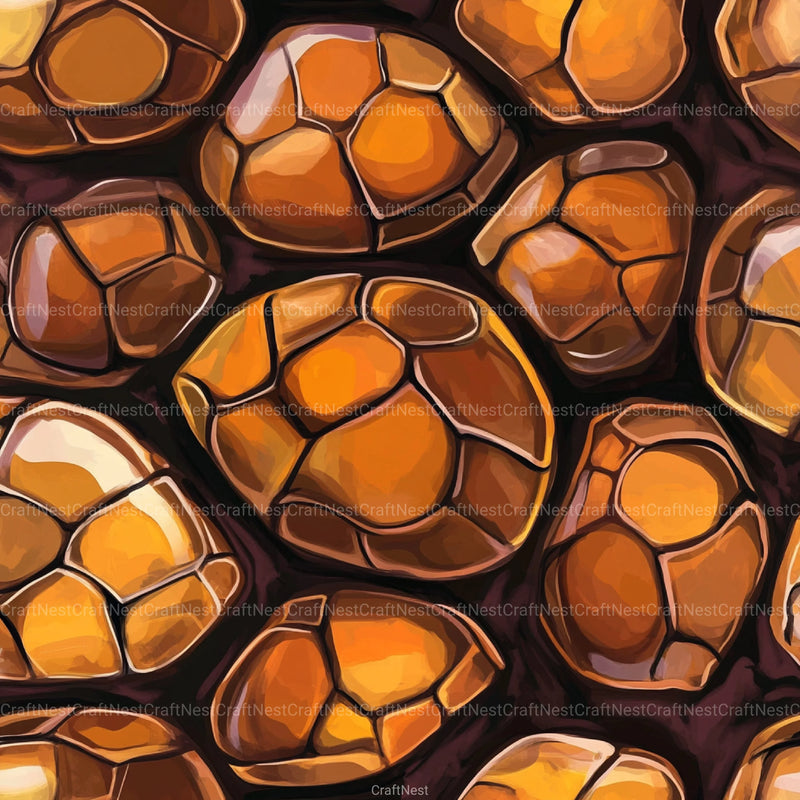 Tortoiseshell Seamless Pattern Digital Paper - CraftNest - Digital Crafting and Art