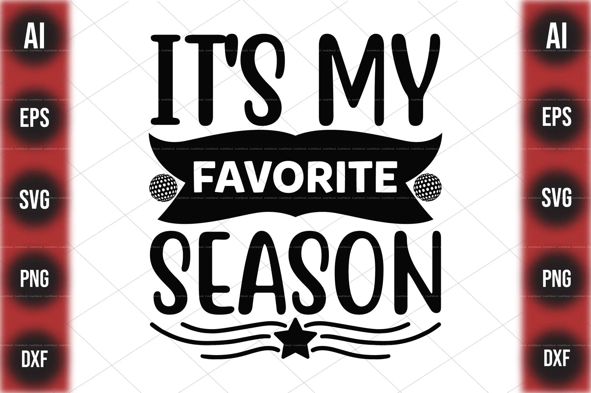 Football Design SVG Bundle 1 - CraftNest - Digital Crafting and Art