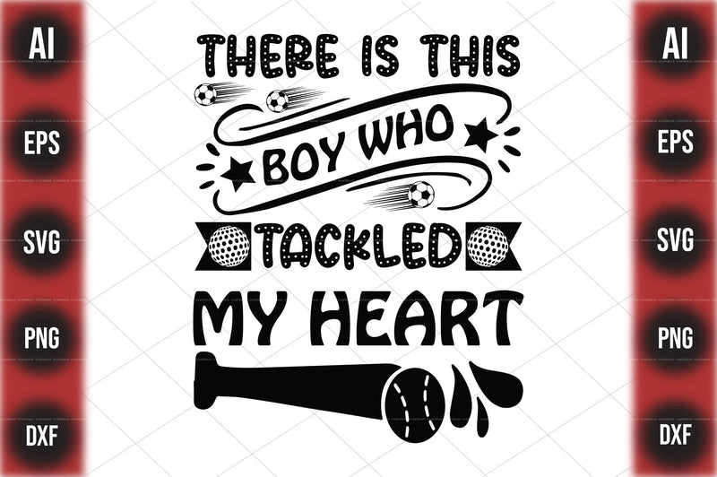 Football Design SVG Bundle 1 - CraftNest - Digital Crafting and Art