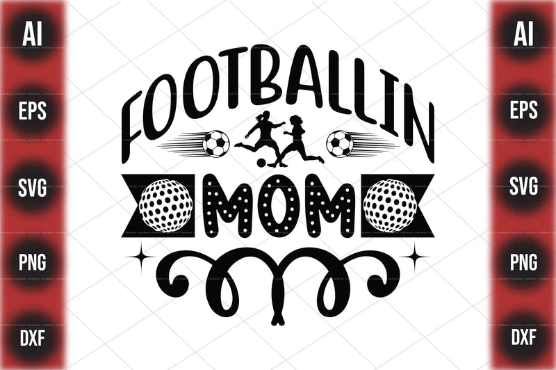 Football Design SVG Bundle 1 - CraftNest - Digital Crafting and Art