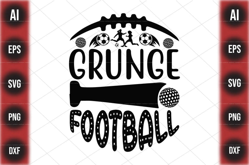 Football Design SVG Bundle 1 - CraftNest - Digital Crafting and Art