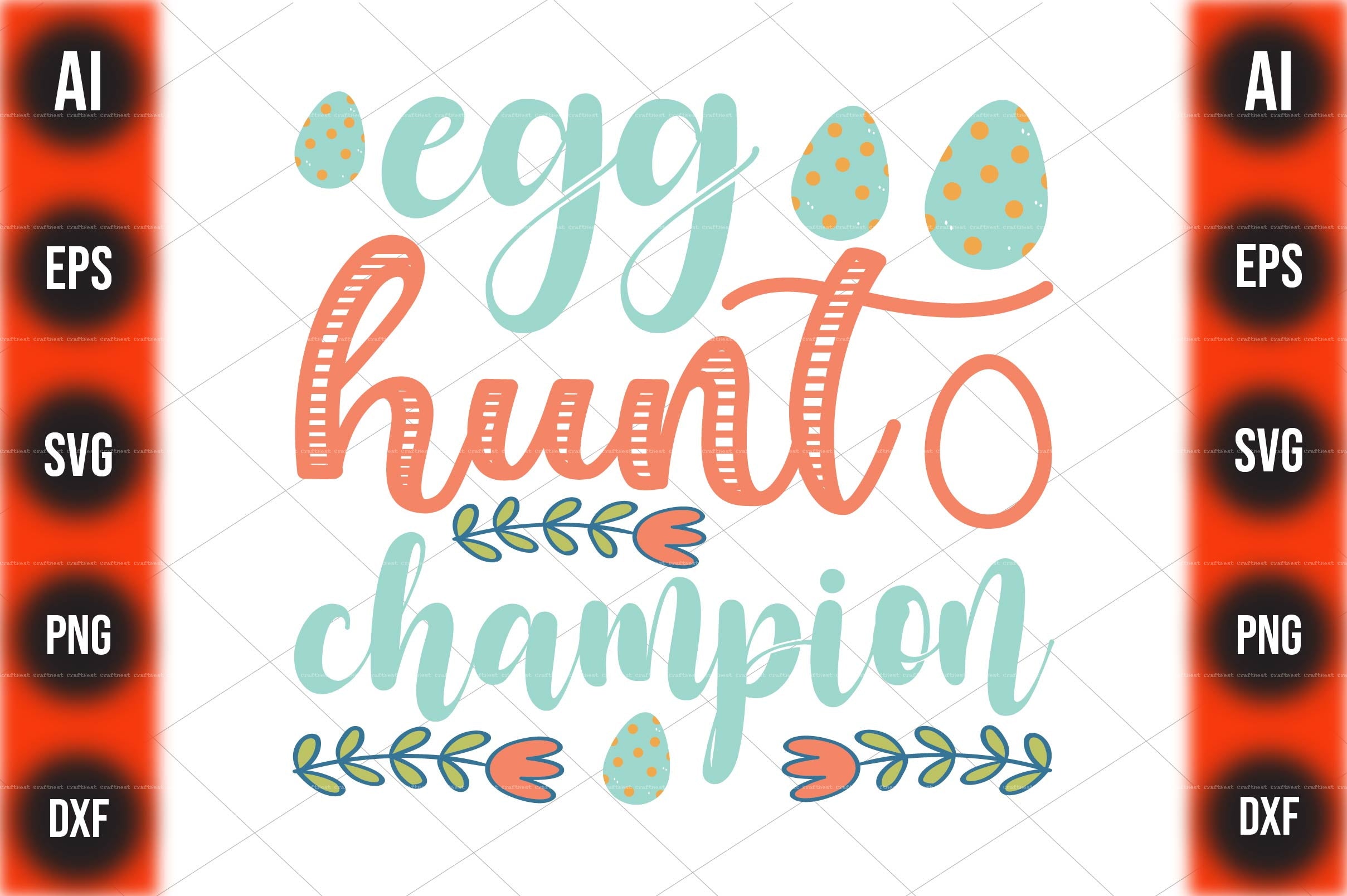 Easter Design SVG Bundle 1