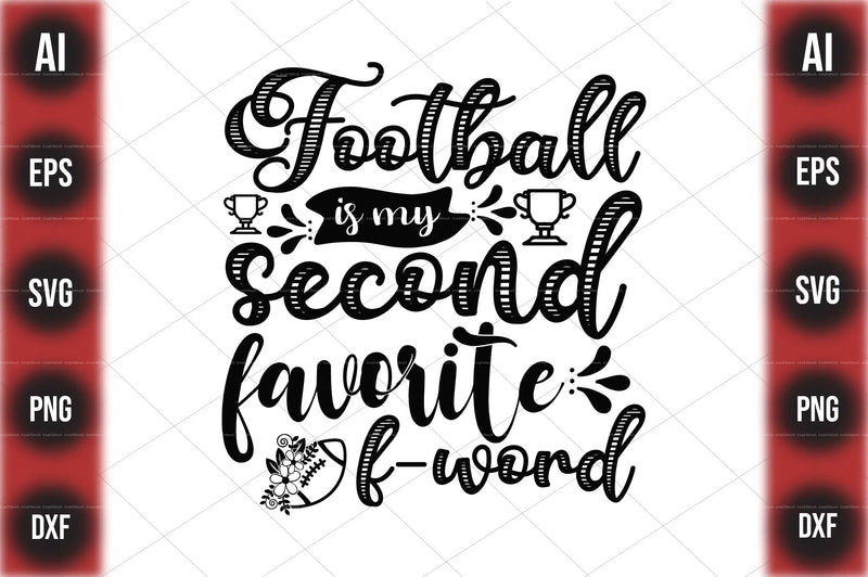 Football Design SVG Bundle 1 - CraftNest - Digital Crafting and Art