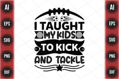 Football Design SVG Bundle 1 - CraftNest - Digital Crafting and Art