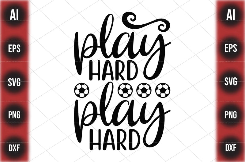 Football Design SVG Bundle 1 - CraftNest - Digital Crafting and Art