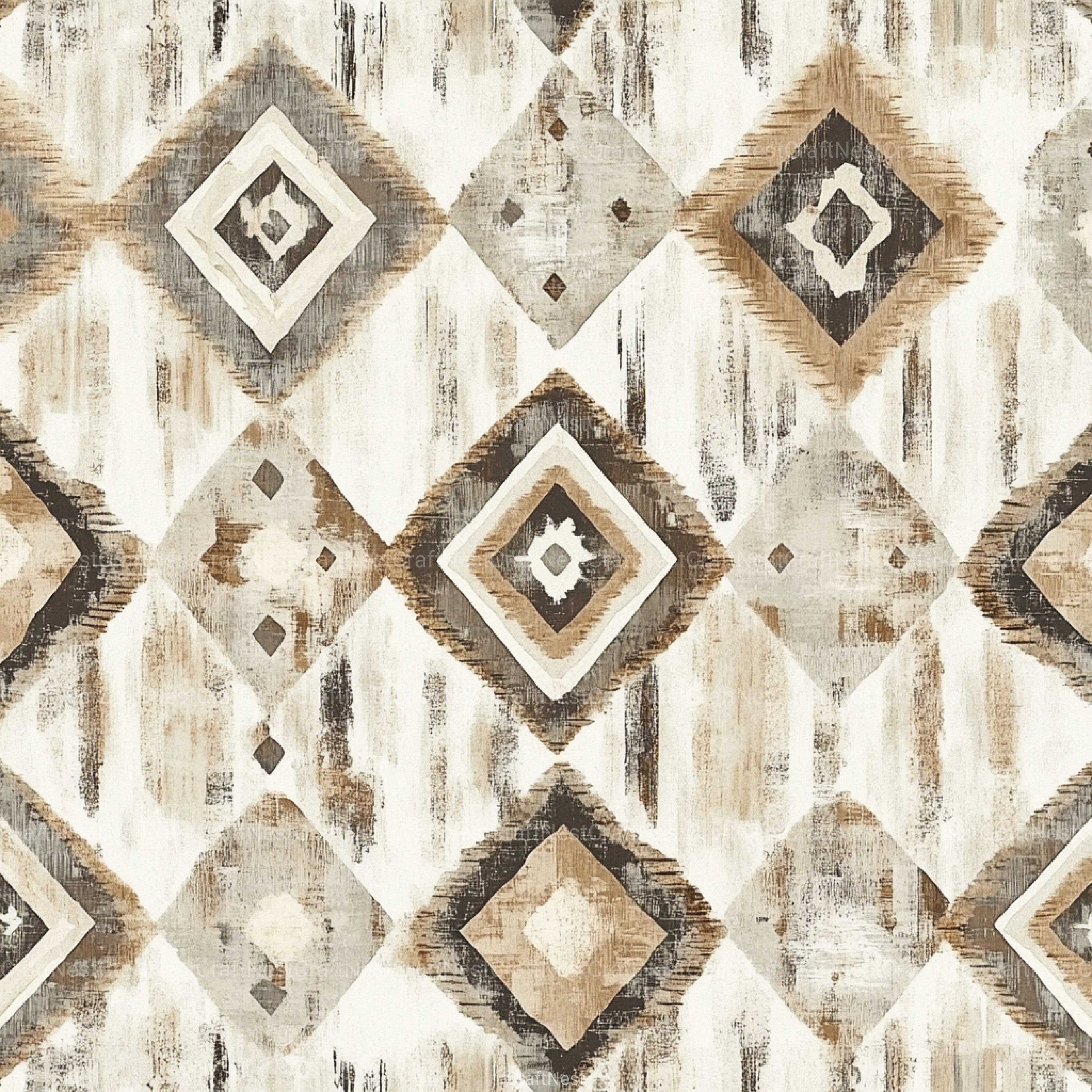 Boho Neutral Pattern Clipart Bundle - CraftNest - Digital Crafting and Art