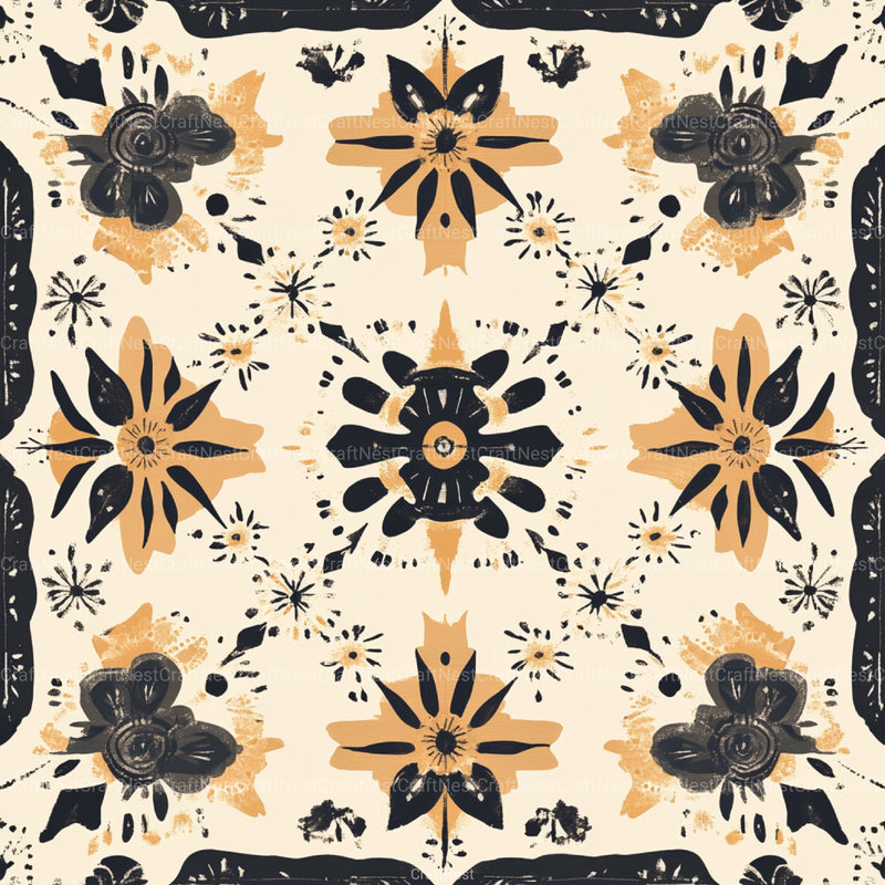 Boho Neutral Pattern Clipart Bundle - CraftNest - Digital Crafting and Art