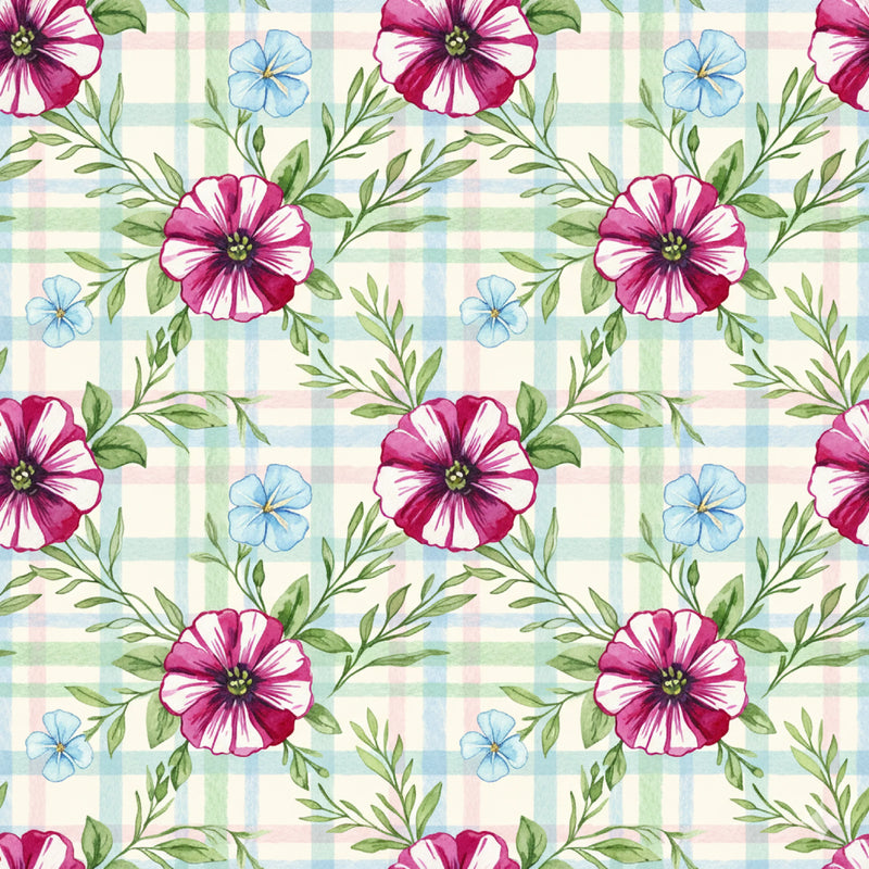 Pink Peonies Seamless Pattern Digital Paper - CraftNest - Digital Crafting and Art