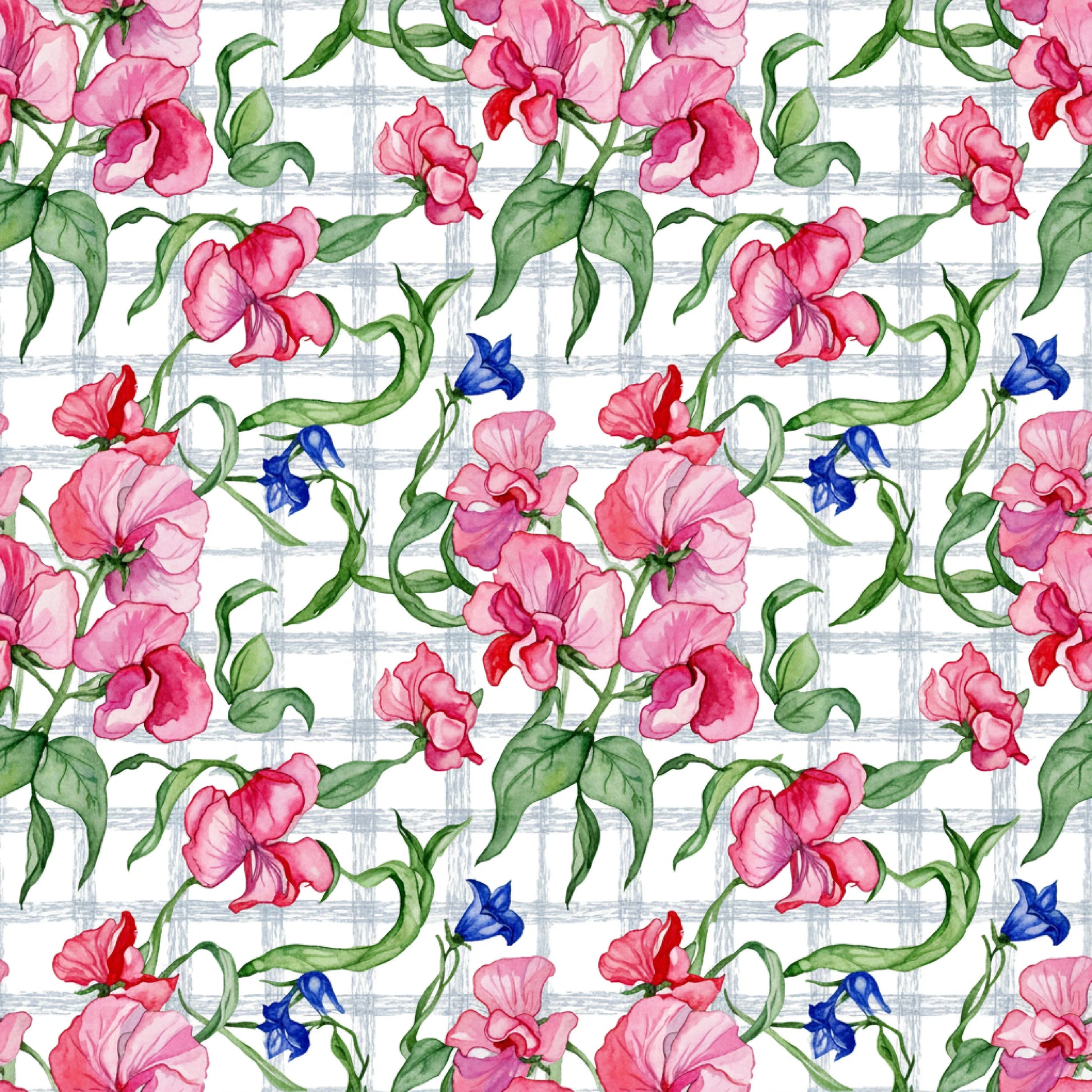 Pink Peonies Seamless Pattern Digital Paper - CraftNest - Digital Crafting and Art