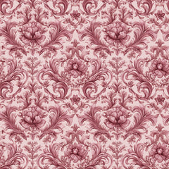 Pink French Toile De Jouy Pattern Clipart Bundle - CraftNest - Digital Crafting and Art