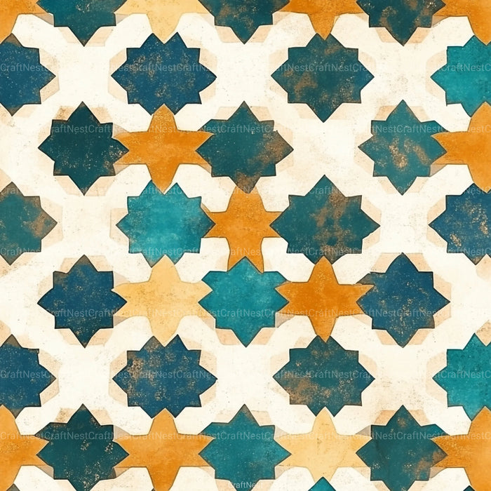 Handmade Mediterranean Patterns Clipart Bundle