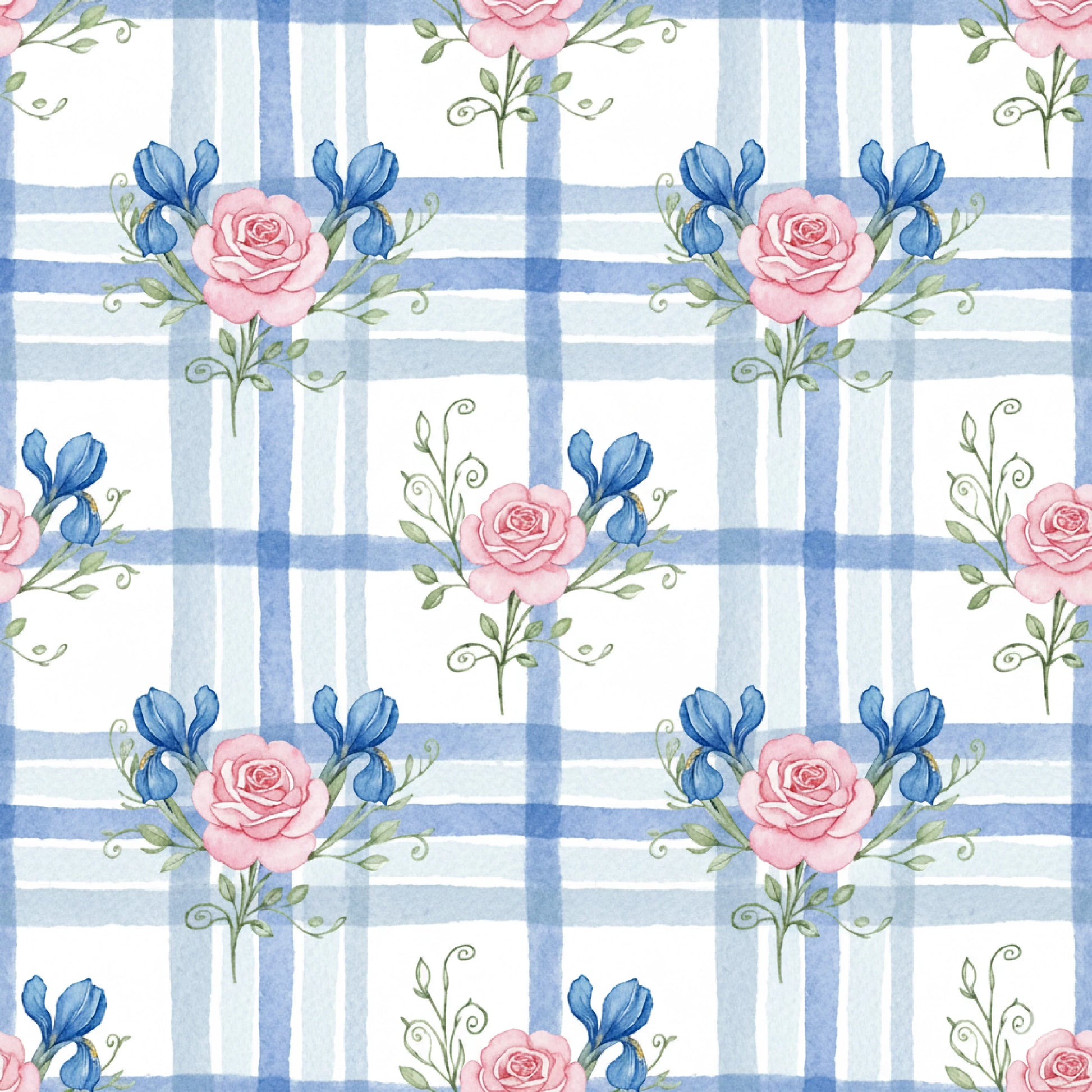 Pink Peonies Seamless Pattern Digital Paper - CraftNest - Digital Crafting and Art