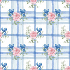 Pink Peonies Seamless Pattern Digital Paper - CraftNest - Digital Crafting and Art