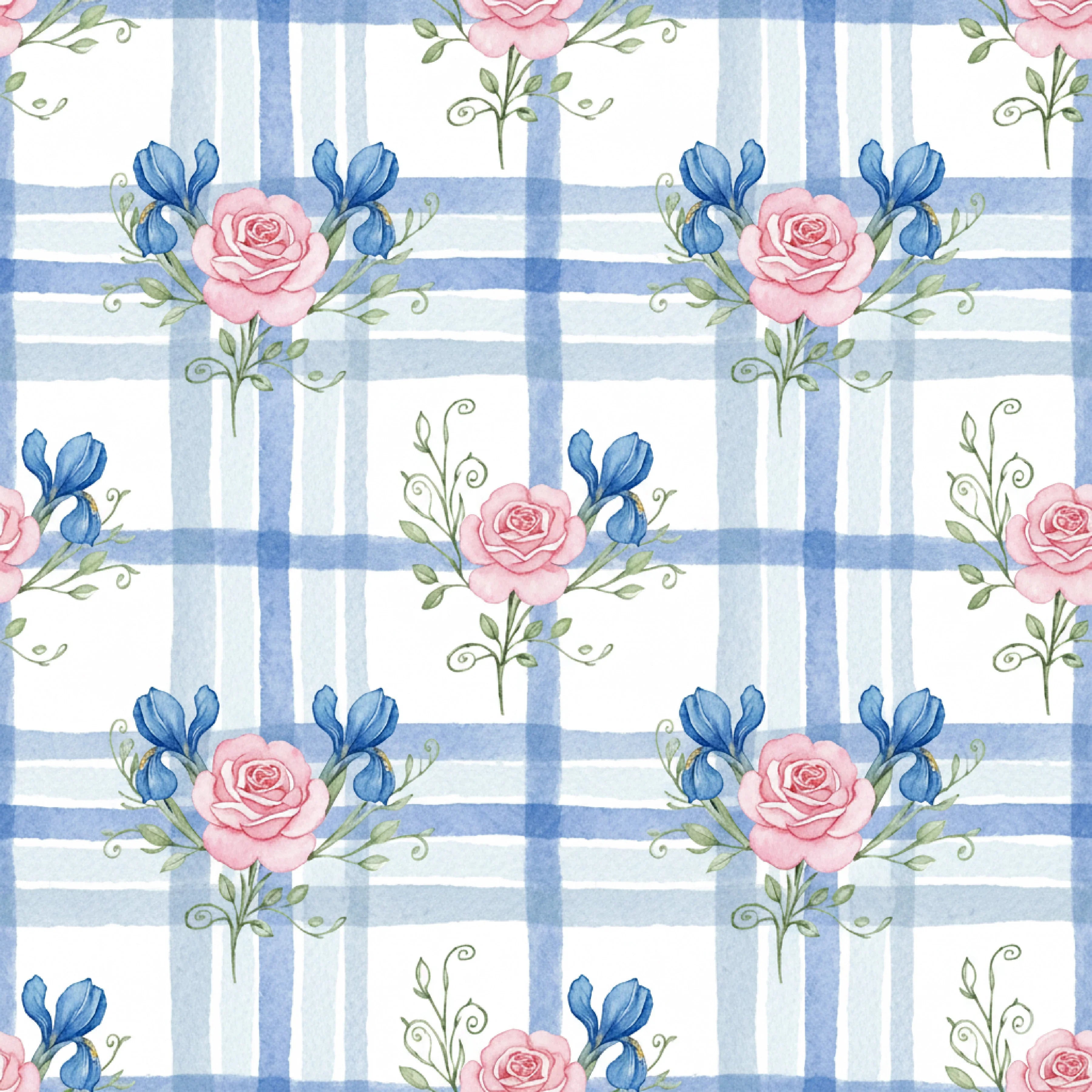 Pink Peonies Seamless Pattern Digital Paper - CraftNest - Digital Crafting and Art