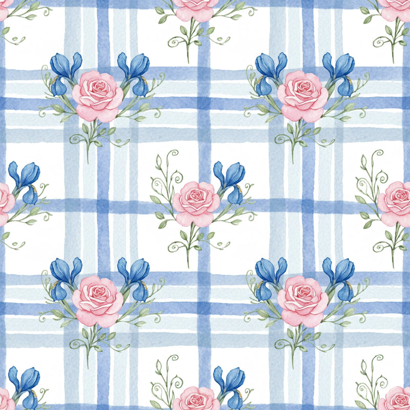 Pink Peonies Seamless Pattern Digital Paper - CraftNest - Digital Crafting and Art
