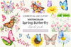 Spring Butterfly Clipart Bundle 3