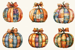 Pumpkin Fall Clipart Bundle 2 - CraftNest - Digital Crafting and Art