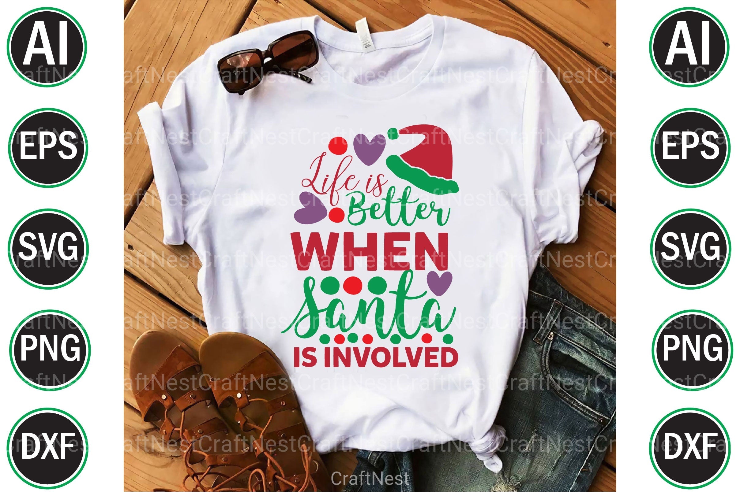 Christmas Design Bundle 167 - CraftNest - Digital Crafting and Art