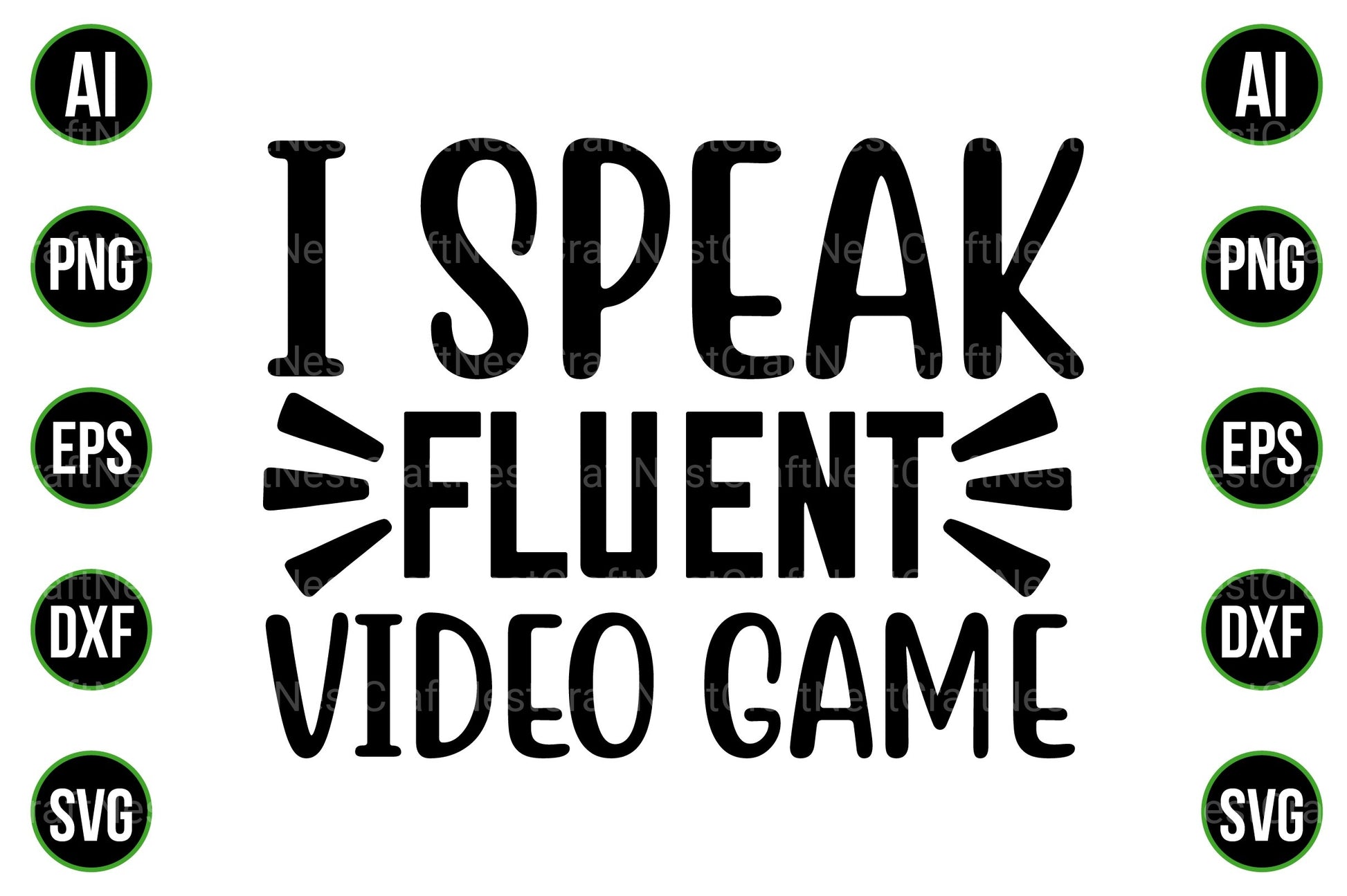 Gaming and Gamer Design Bundle - CraftNest - Digital Crafting and Art