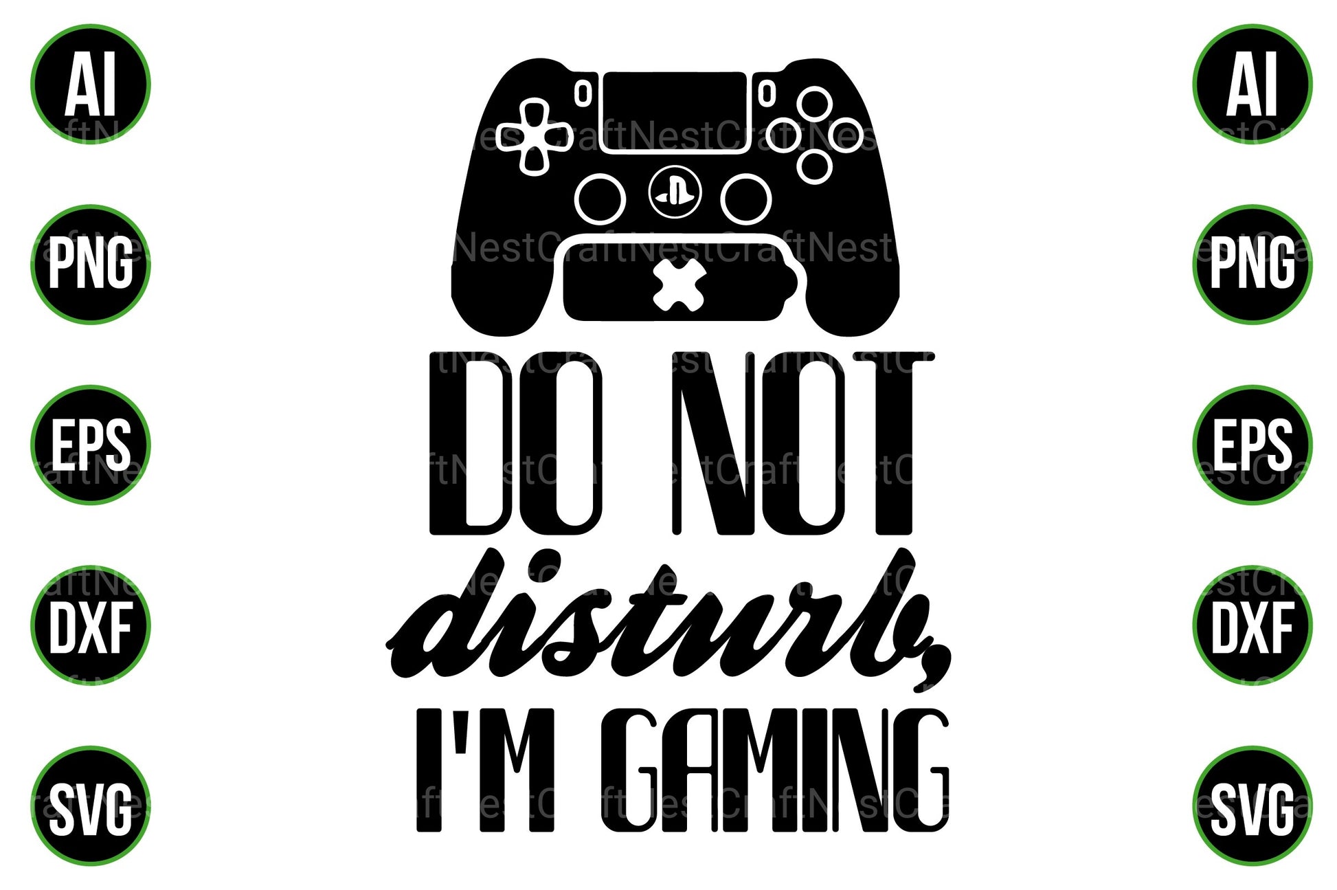 Gaming and Gamer Design Bundle - CraftNest - Digital Crafting and Art