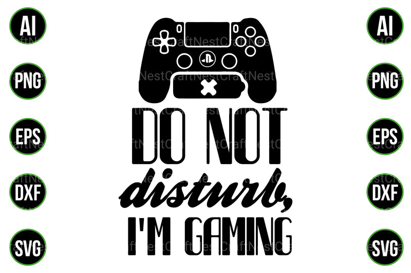 Gaming and Gamer Design Bundle - CraftNest - Digital Crafting and Art